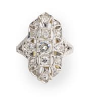 Art Deco diamond ring
