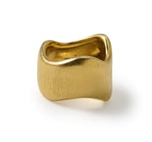 Organic gold ring
