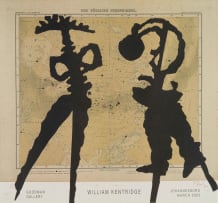 William Kentridge; William Kentridge: Goodman Gallery, Johannesburg, March 2003, poster