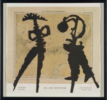 William Kentridge; William Kentridge: Goodman Gallery, Johannesburg, March 2003, poster