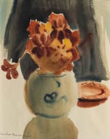 Nerine Desmond; Flowers in a Vase