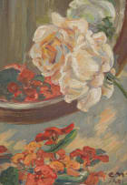 Erich Mayer; Rose Reflected in a Mirror