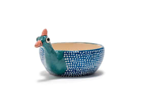 Ardmore Ceramic Studio; Bowl with guineafowl decoration