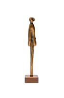Michael Fleischer; Figure Holding Fish