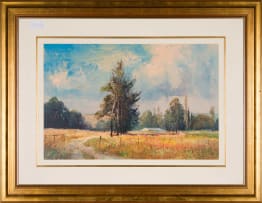 Christopher Tugwell; Landscape with Gravel Road
