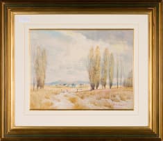 Christopher Tugwell; Rural Landscape with Farmstead in the Distance