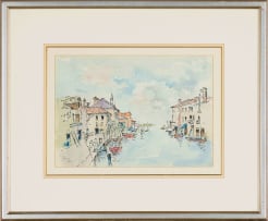 Gregoire Boonzaier; Venetian Canal