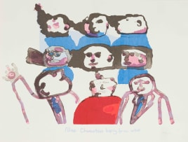 Robert Hodgins; Nine Characters Hoping for an Artist