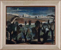 Maud Sumner; The Walls of Jerusalem from the Olive Groves