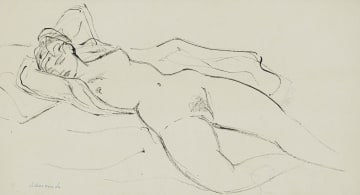 Maurice van Essche; Nude in Repose