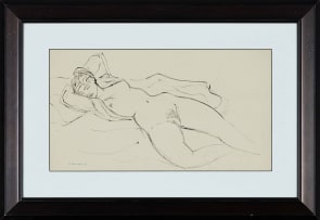 Maurice van Essche; Nude in Repose