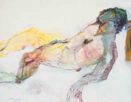 Ilana Seati; Untitled (Reclining Nude)