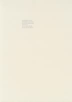 Andrew Verster; Stop Looking for the Sea, from the Homage to Seferis portfolio