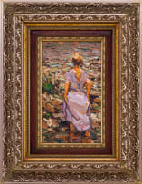 Adriaan Boshoff; Woman Wading into Water