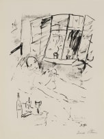 Irma Stern; Figure Lying, from the Visionen (Visions) Portfolio