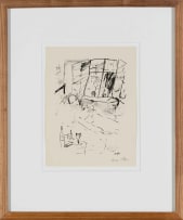 Irma Stern; Figure Lying, from the Visionen (Visions) Portfolio
