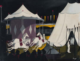 Fred Page; Carousel with Figures