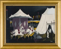 Fred Page; Carousel with Figures
