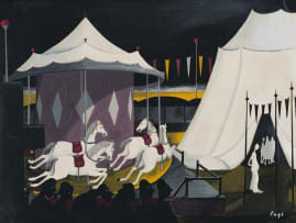 Fred Page; Carousel with Figures