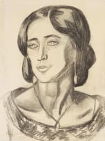 Maggie Laubser; Portrait of a Woman; Berlin