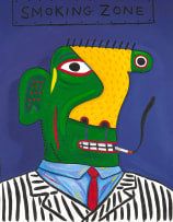 Norman Catherine; Smoking Zone (Yellow Nose)