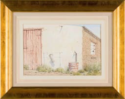 Simon Parkin; Barn with Tap and Water Drum