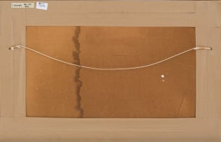 Otto Klar; Landscape with Cottages