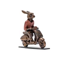 Carol Cauldwell; Rabbit on a Vespa