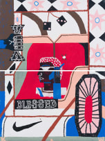 Kylie Wentzel; Rickshaw Cowboy, diptych