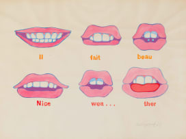 Helmut Starcke; II Fait Beau/Nice wea... ther