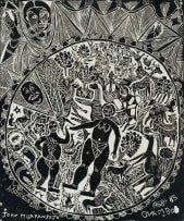 John Muafangejo; Adam and Eve