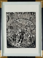 John Muafangejo; Adam and Eve