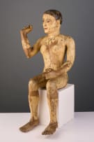 Articulated temple figure, India, 18th century