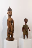 Yoruba male shrine figure, Nigeria