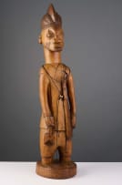 Yoruba male shrine figure, Nigeria