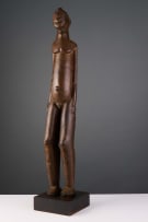 Tall Lobi male figure, Burkina Faso