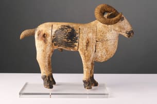 Sculpture of a ram, West Africa