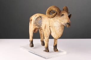 Sculpture of a ram, West Africa
