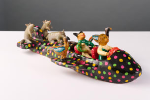 Bonakele (Bonnie) Ntshalintshali; Aeroplane candelabra with animals