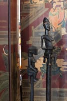 Senufo daleu staff, Ivory Coast, mid/late 20th century