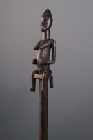 Senufo daleu staff, Ivory Coast, mid/late 20th century