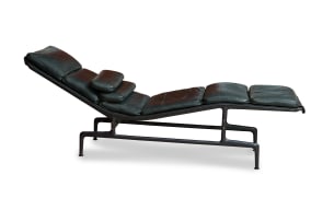 Charles and Ray Eames (1907-1978) and (1912-1988); 'Billy Wilder Model ES106' chaise longue after a 1968 design by Charles and Ray Eames for Herman Miller, USA