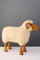 Hans Peter Krafft White lamb children’s chair