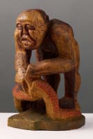 Owen and Goldwin Ndou; Man and Python