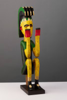 Bambara seated puppet, Mali