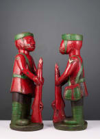 Yoruba colon soldiers, Nigeria, two