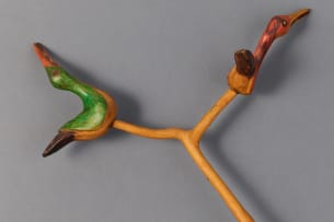 Staff with two birds, Venda, 20th/21st century