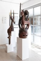 Yoruba Epa mask with baboon and antelope, Nigeria