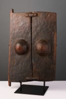 Dogon granary door with breasts, Mali