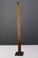 Giryama memorial post, Kenya